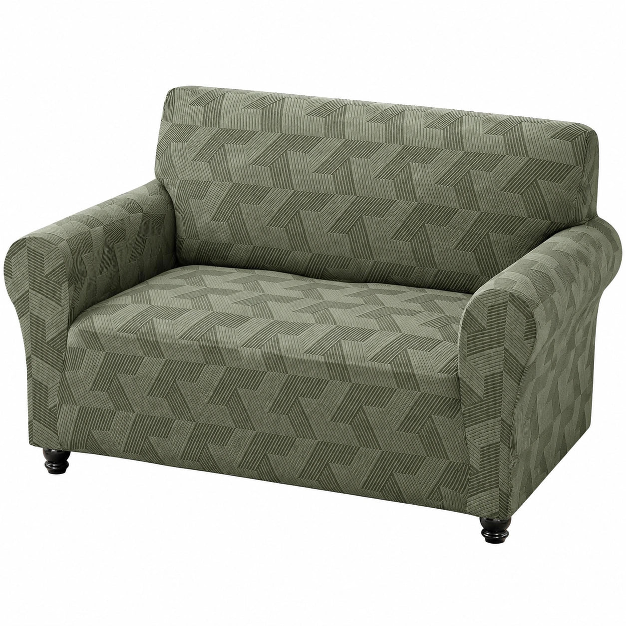 XINEAGE Sofabezug für 2-Sitzer, rutschfest, weicher und waschbarer Jacquard-Stoff, ideal für Haustiere