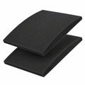 Hochdichte Schaumstoff-Sitzstütze 50x50cm, 2er Set für Sofa und Stühle, Stützkissen für durchgesessene Polster