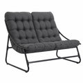 Zweisitziger Gartensessel, Bequemer Outdoor-Relaxsessel für Balkon und Terrasse